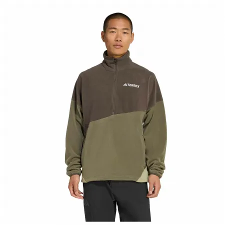 아디다스 테렉스 멀티 클라이마웜 Anorak 하프 지퍼 플리스 2142682058