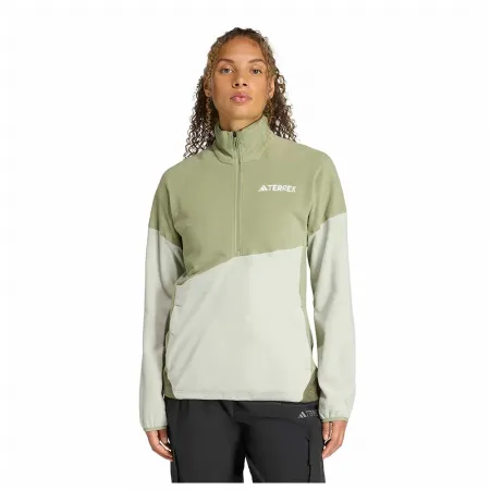 아디다스 테렉스 멀티 클라이마웜 Anorak 하프 지퍼 플리스 2142682065