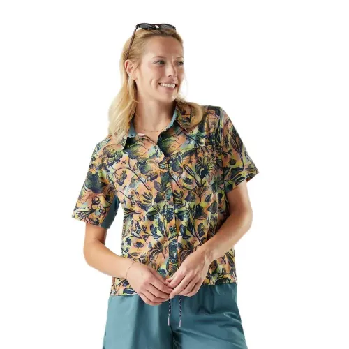 스마트울 에브리데이 Button Down 반팔 등산 스틱로 셔츠 2142876739