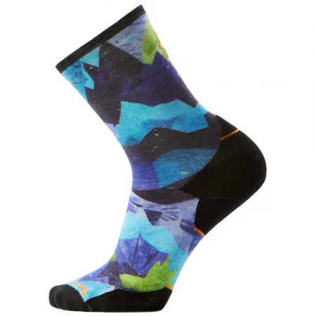스마트울 Trail Run Targeted Cushion Summit Sector Print 크루 양말 2142876875