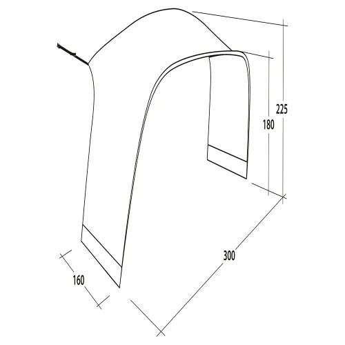 아웃웰 Wakefield M 텐트 커넥터 2142998940
