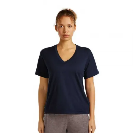 아이스브레이커 메리노 150 Tech Lite Relaxed V Neck 반팔 티셔츠 2143012141