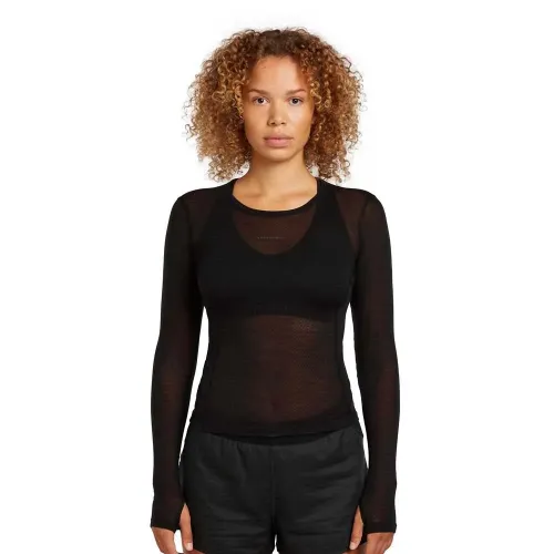 아이스브레이커 메리노 Blend 75 Cool-Lite Feather라이트 Crewe 긴팔 이너웨어 2143012282