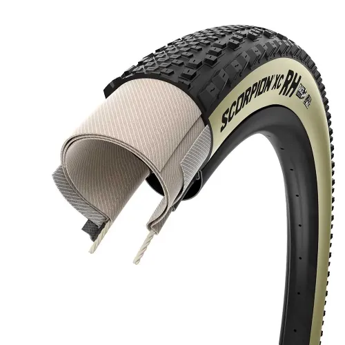 피렐리 Scorpion 레이스 XC RH Retrò ProWALL 120 TPI 레이스 XC Compound 튜블리스 29in x 2.4 MTB 타이어 3142204040