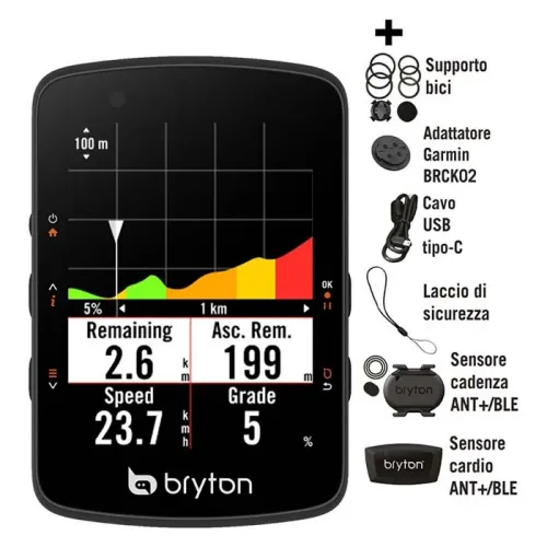 브라이튼 라이더 550D CAD HRM 자전거 컴퓨터 3142533431