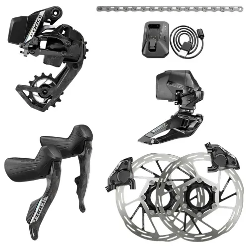 스램 포스 AXS 36t 160 mm Disc 플랫마운트 자전거 부품 그룹 3142907001