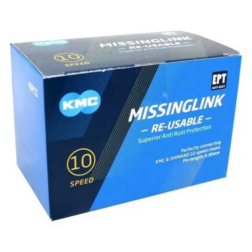 KMC MissingLink 10R EPT 오토바이 체인 링크 40 단위 3142989645