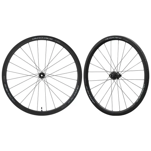 시마노 Dura Ace R9270 C36 CL Disc 카본 Tubular 로드 휠 세트 3142997459
