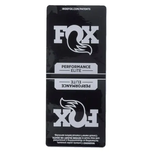 폭스 Float X Genie P SE Reservoir 2025 데칼 키트 3143019788