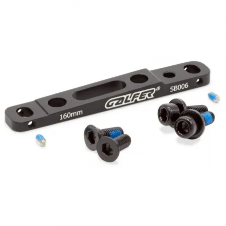 갤퍼 플랫 마운트 Front 140-160 mm 울트라라이트 자전거 디스크 브레이크 어댑터 3143040150