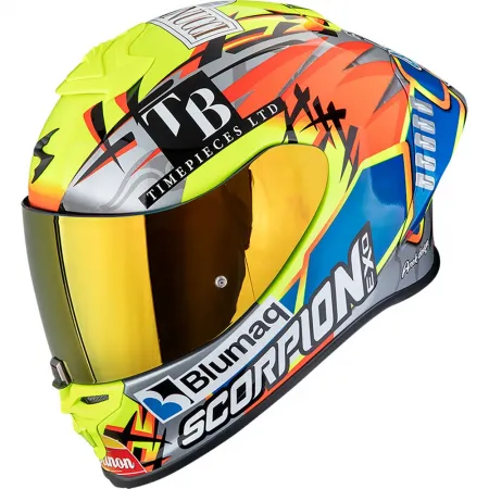 스콜피온 EXO-R1 EVO II Air Aron Misano 풀페이스 헬멧 4142609365