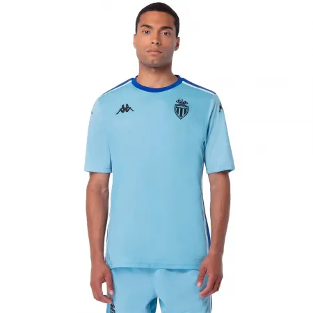 카파 AS Monaco 24/25 Kombat 홈 주니어 반팔 티셔츠 5141436764