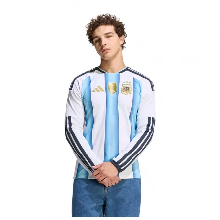 아디다스 아르헨티나 26/27 레플리카 홈 긴팔 티셔츠 5142649373