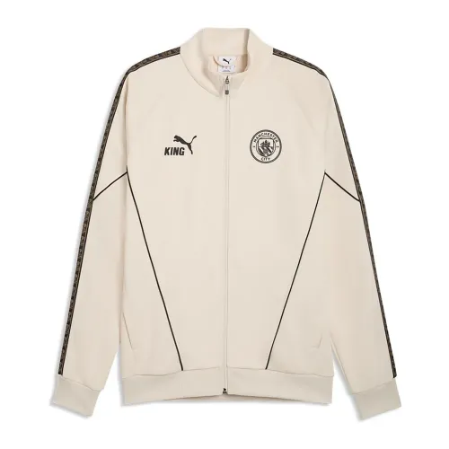 푸마 Manchester City FC King Anthem 풀지퍼 스웨트셔츠 5142669853