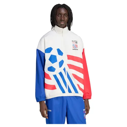 아디다스 FIFA 월드컵 2026 그래픽 우븐 풀지퍼 스웨트셔츠 5142681188