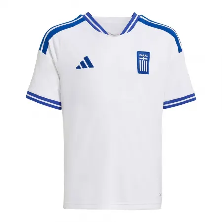 아디다스 그리스 26/27 홈 주니어 반팔 티셔츠 5142681329