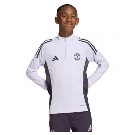 아디다스 맨체스터 유나이트드 25/26 티로 컴퍼티션 Slim 훈련 주니어 하프 지퍼 스웨트셔츠 5142681540