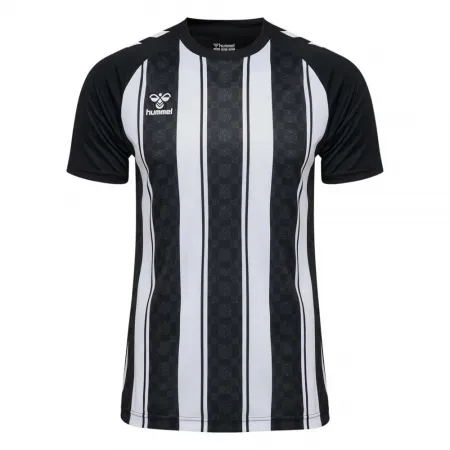 험멜 매치 스트라이프드 반팔 티셔츠 5142977866