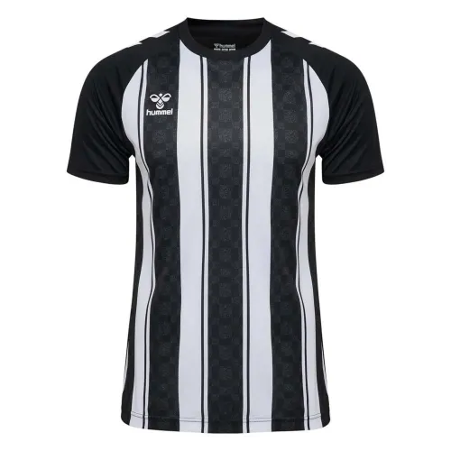 험멜 매치 스트라이프드 반팔 티셔츠 5142977866