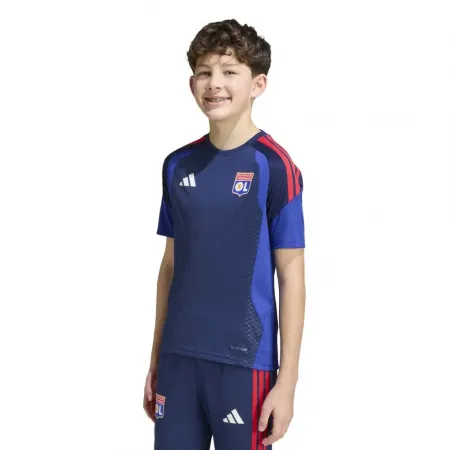 아디다스 올림피크 De Lyon 26/27 티로26 컴퍼티션 Jersey 훈련 주니어 반팔 티셔츠 5143230530