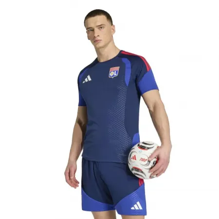 아디다스 올림피크 De Lyon 26/27 티로26 컴퍼티션 Jersey 훈련 반팔 티셔츠 5143230535