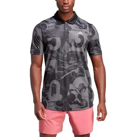 아디다스 클럽 그래픽 반팔 폴로 셔츠 6139433191