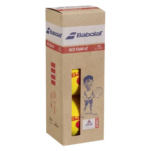 바볼랏 Red foam 테니스 공 상자 6141627554