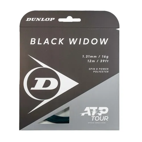 던롭 St black widow 16g 12 m 테니스 거트 6142676783