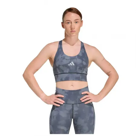 아디다스 Adi365 런닝 Pocket 그패픽 미디엄 임팩트 스포츠 브라 6142695363