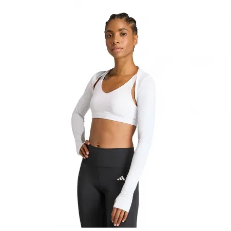 아디다스 Power Essentials Workout Contour Shrug 스포츠 탑 6142712507