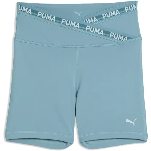 푸마 Strong Cross Front 5in 하이웨스트 쇼츠 레깅스 6142742805