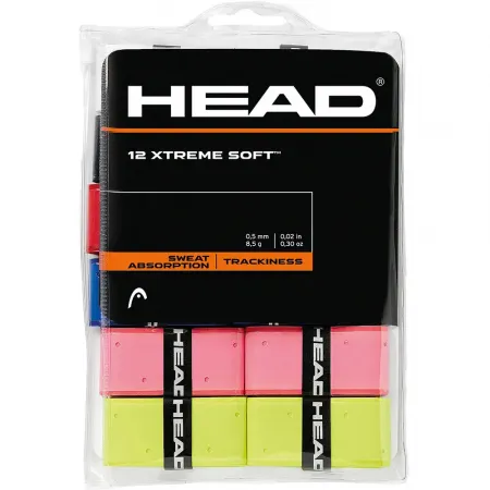 헤드 라켓 Xtremesoft 테니스 오버그립 12 팩 6142756975