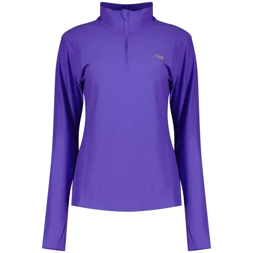 뉴발란스 스포츠 에센셜 Space Dye 하프 지퍼 긴팔 티셔츠 6142769961