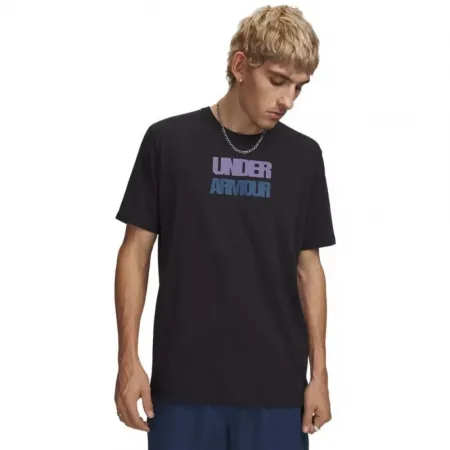 언더아머 Block 로고 반팔 티셔츠 6142830120