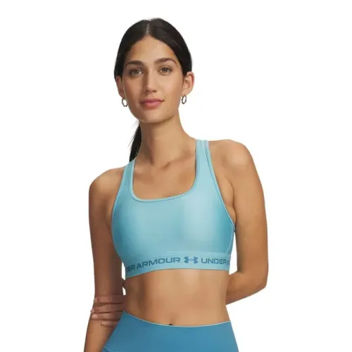 언더아머 크로스백 미디엄 임팩트 스포츠 브라 6142830273
