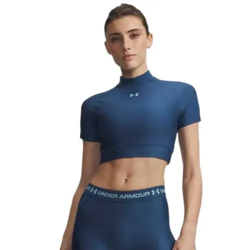 언더아머 HeatGear Crop Mock 반팔 티셔츠 6142830755