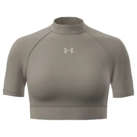 언더아머 HeatGear Crop Mock 반팔 티셔츠 6142830756