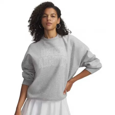 언더아머 Rival Fleece 오버사이즈 Varsity Crew 스웨트셔츠 6142831315