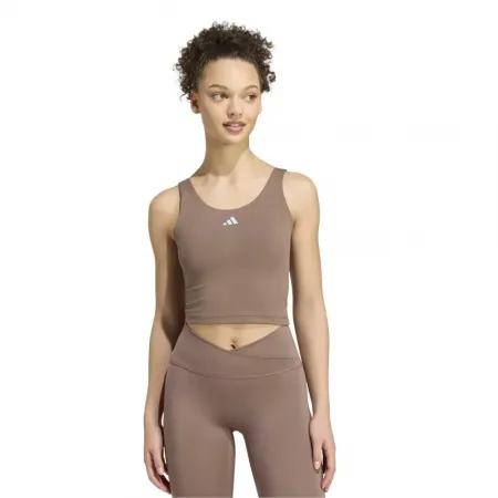 아디다스 3 Stripes Studio All Me Light Support 나시 티셔츠 6143209048
