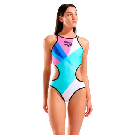 아레나 One Placement Tech Back 수영복 7142773645