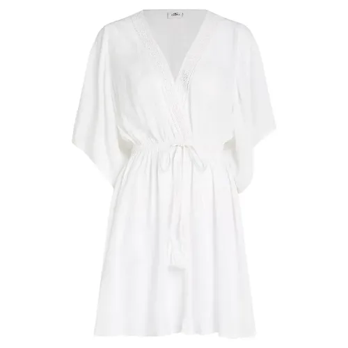 오닐 Essentials Cover-Up 짧은 소매 짧은 드레스 9141479906