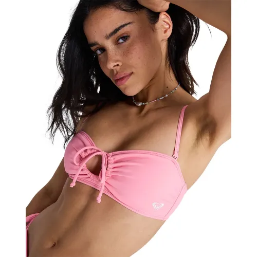 록시 Essentials SD Bandeau 비키니 탑 9142774590