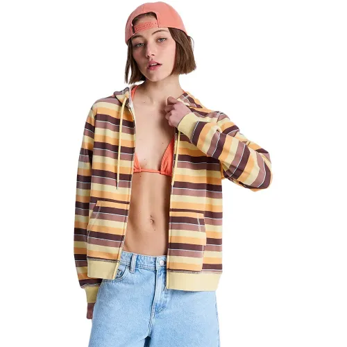 록시 Perfect Stripe 풀지퍼 스웨트셔츠 9142774940