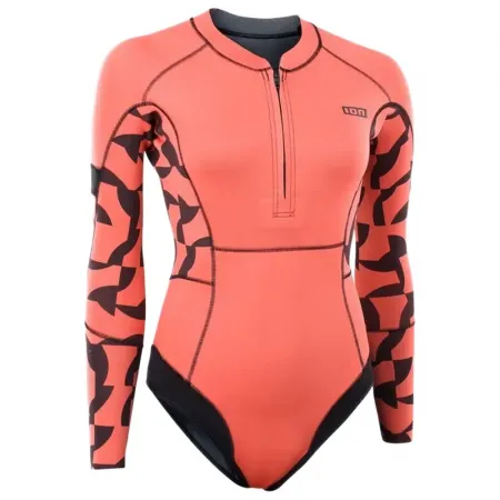 ION Amaze hot 1.5 mm 여성용 긴소매 프론트 지퍼 프리다이빙 슈트 9143112091