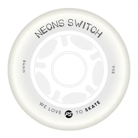파워슬라이드 Neons switch 스케이트 바퀴 4 팩 9143232623