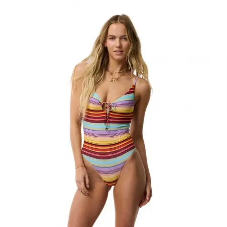 립컬 Retro Stripe Full 수영복 9143395679