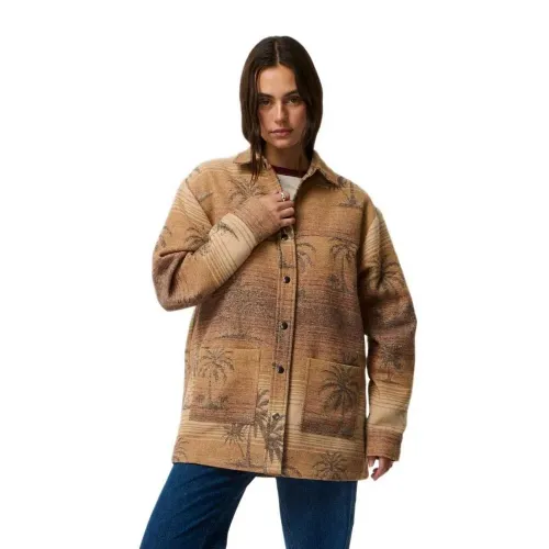 립컬 Retro 스웰 Jacquard Shacket 자켓 9143395683